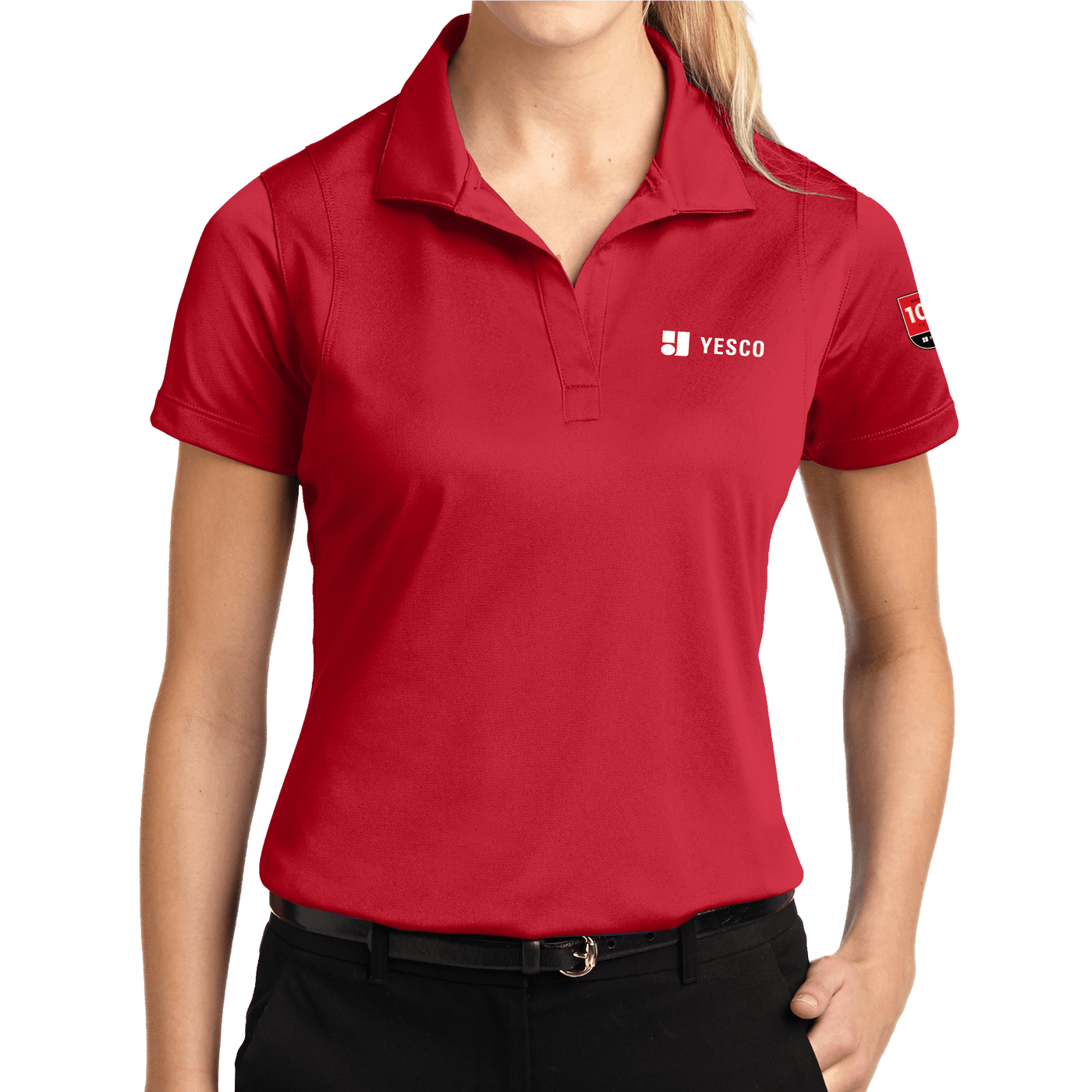 100 Years- Sport-Tek Ladies Micropique Sport-Wick Polo