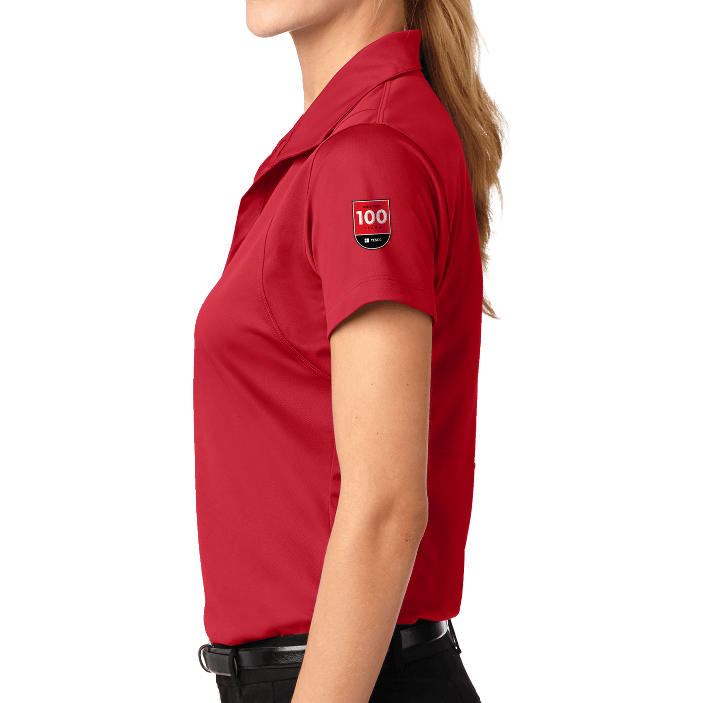 100 Years- Sport-Tek Ladies Micropique Sport-Wick Polo