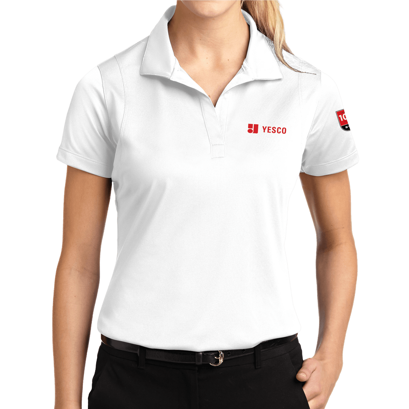 100 Years- Sport-Tek Ladies Micropique Sport-Wick Polo