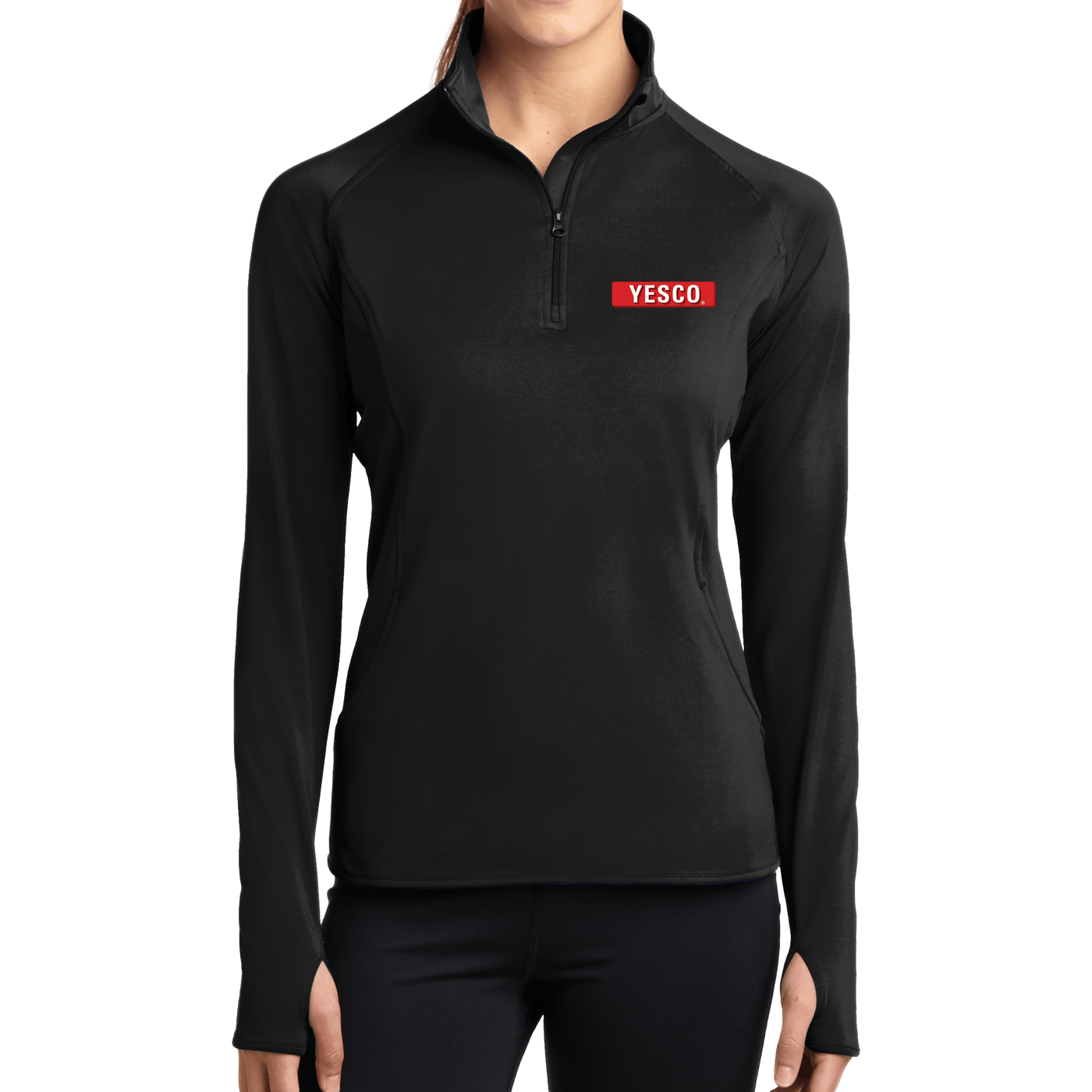 Outdoor- Sport-Tek Ladies Sport-Wick Stretch 1/2-Zip Pullover