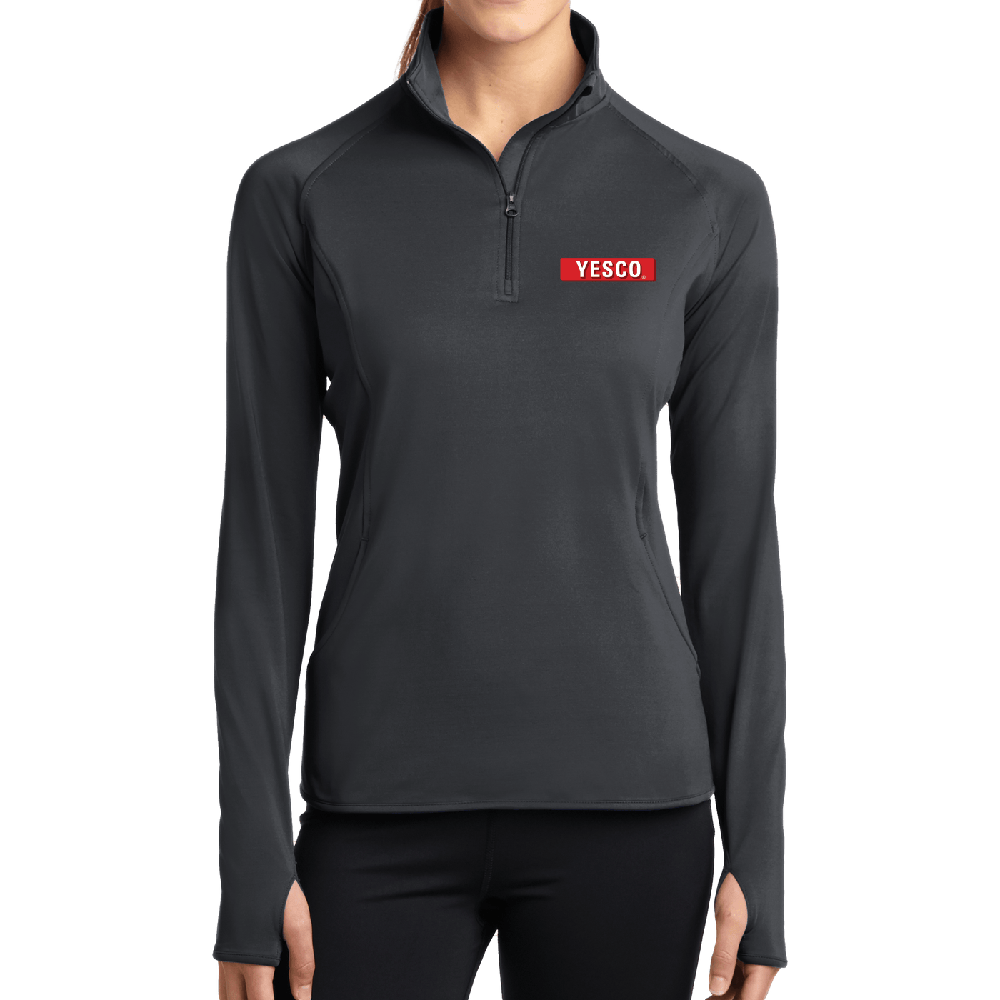 Outdoor- Sport-Tek Ladies Sport-Wick Stretch 1/2-Zip Pullover