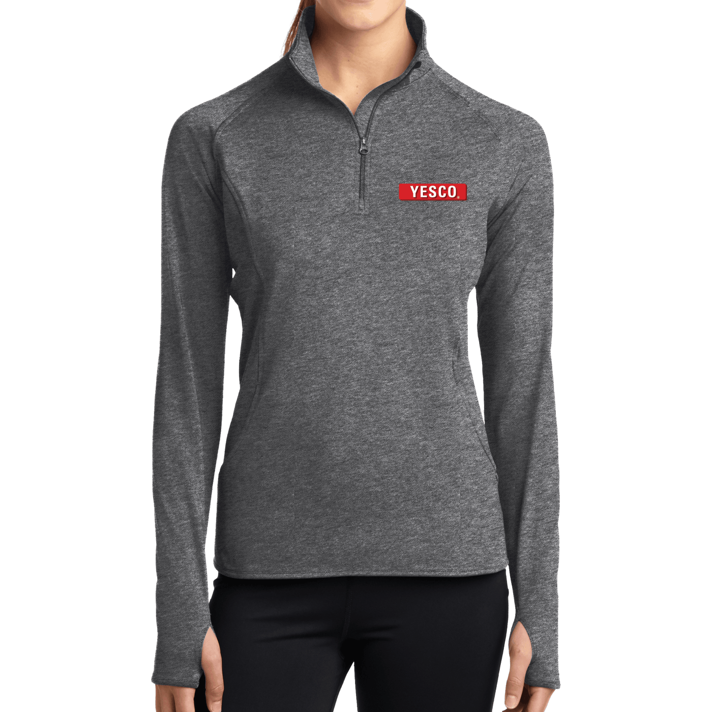 Outdoor- Sport-Tek Ladies Sport-Wick Stretch 1/2-Zip Pullover