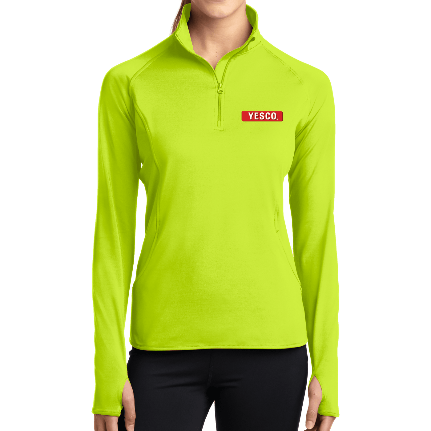 Outdoor- Sport-Tek Ladies Sport-Wick Stretch 1/2-Zip Pullover