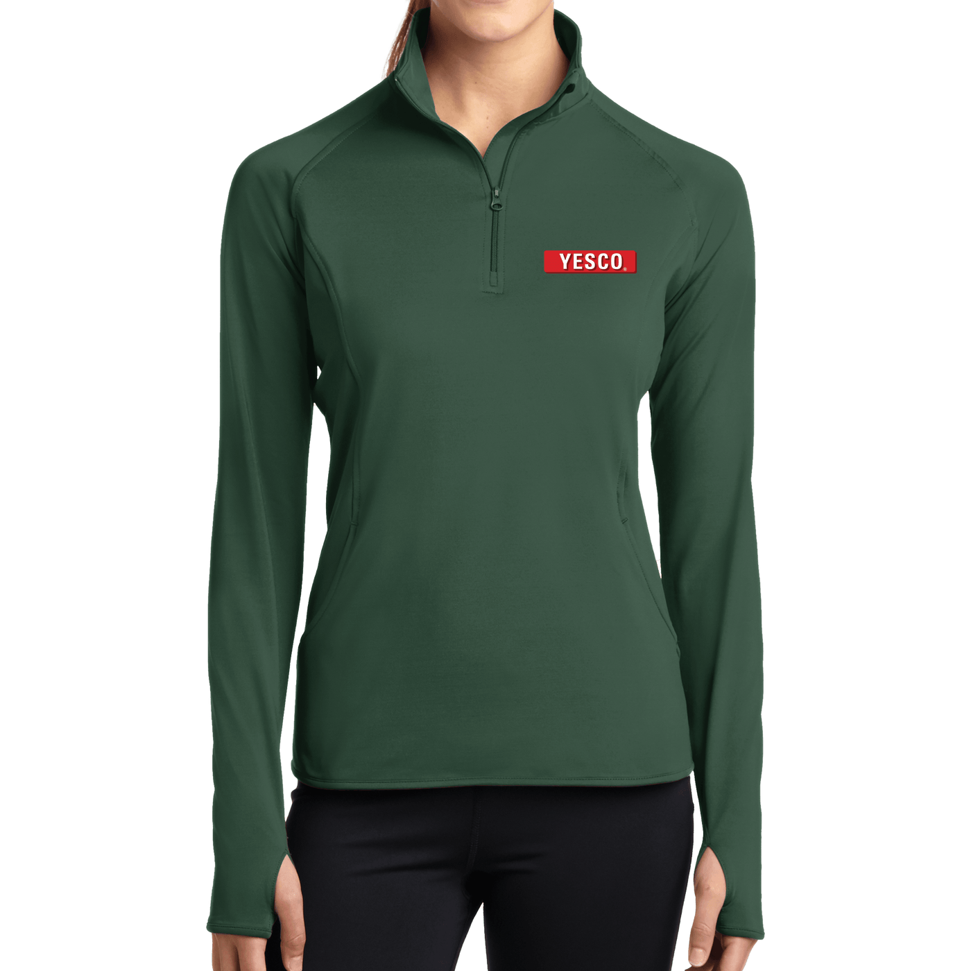 Outdoor- Sport-Tek Ladies Sport-Wick Stretch 1/2-Zip Pullover