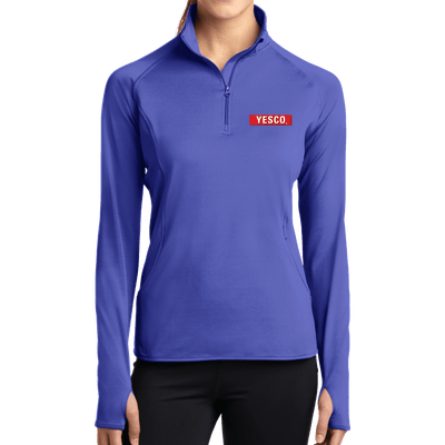 Outdoor- Sport-Tek Ladies Sport-Wick Stretch 1/2-Zip Pullover