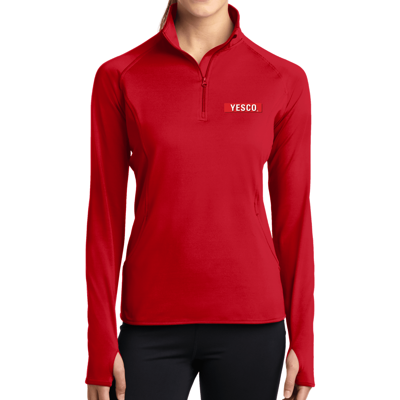 Outdoor- Sport-Tek Ladies Sport-Wick Stretch 1/2-Zip Pullover