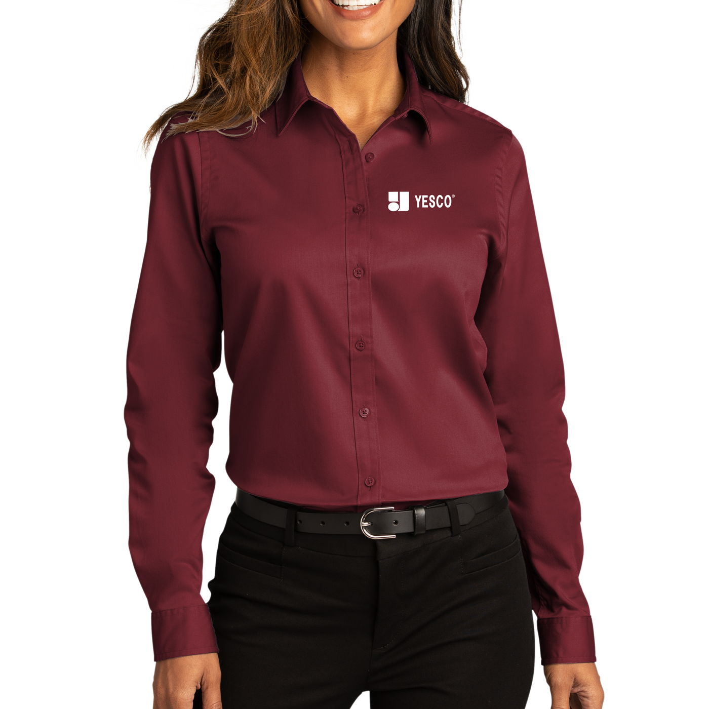 Port Authority® Ladies Long Sleeve SuperPro React ™