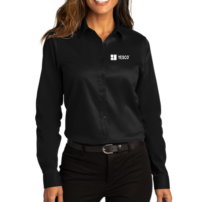 Port Authority® Ladies Long Sleeve SuperPro React ™