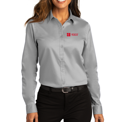 Port Authority® Ladies Long Sleeve SuperPro React ™