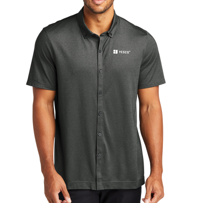 YESCO Canada - MERCER+METTLE™ Stretch Pique Full-Button Polo