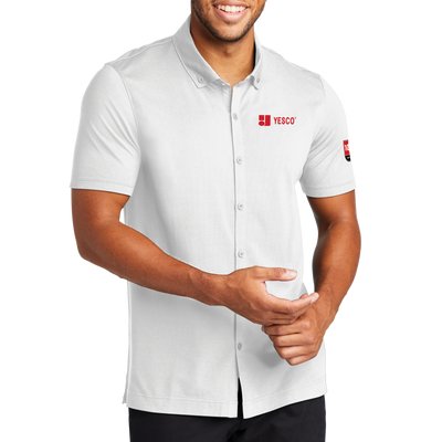 100 Years - MERCER+METTLE™ Stretch Pique Full-Button Polo