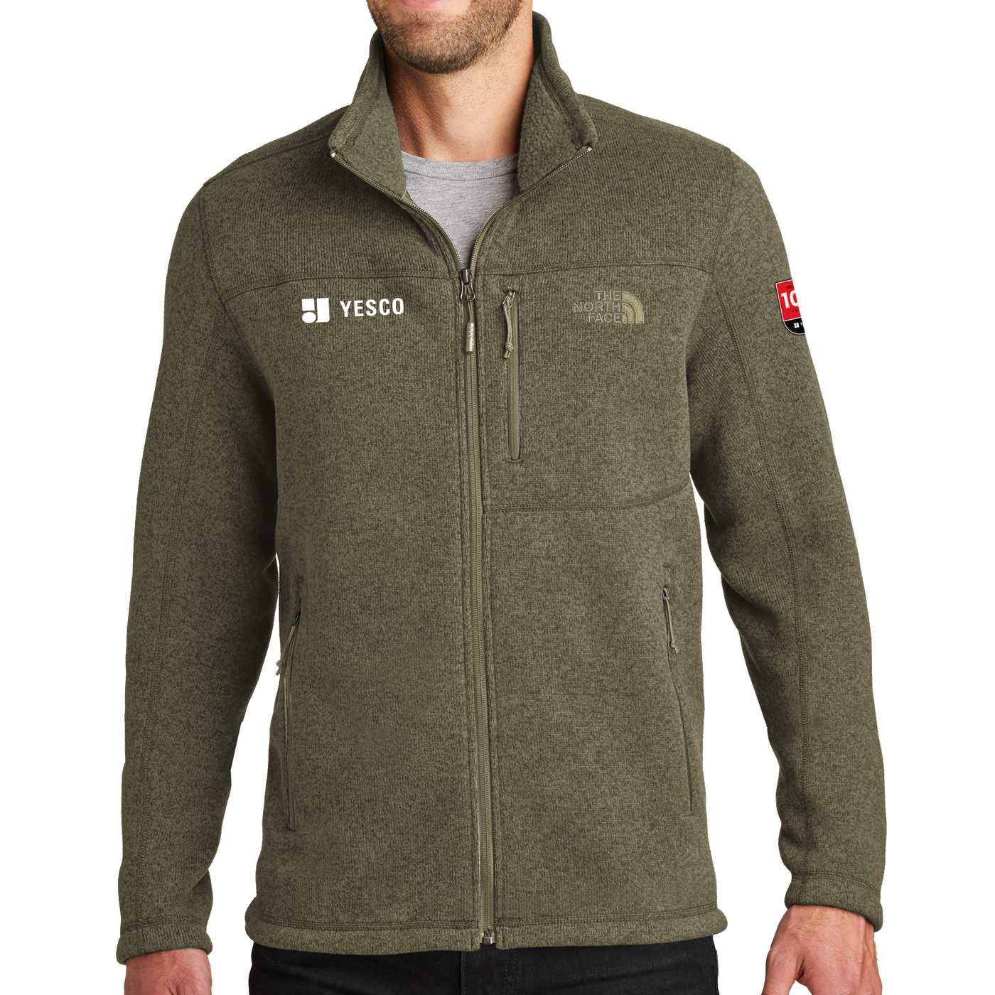 100 Years- The North Face Sweater Fleece Jacket