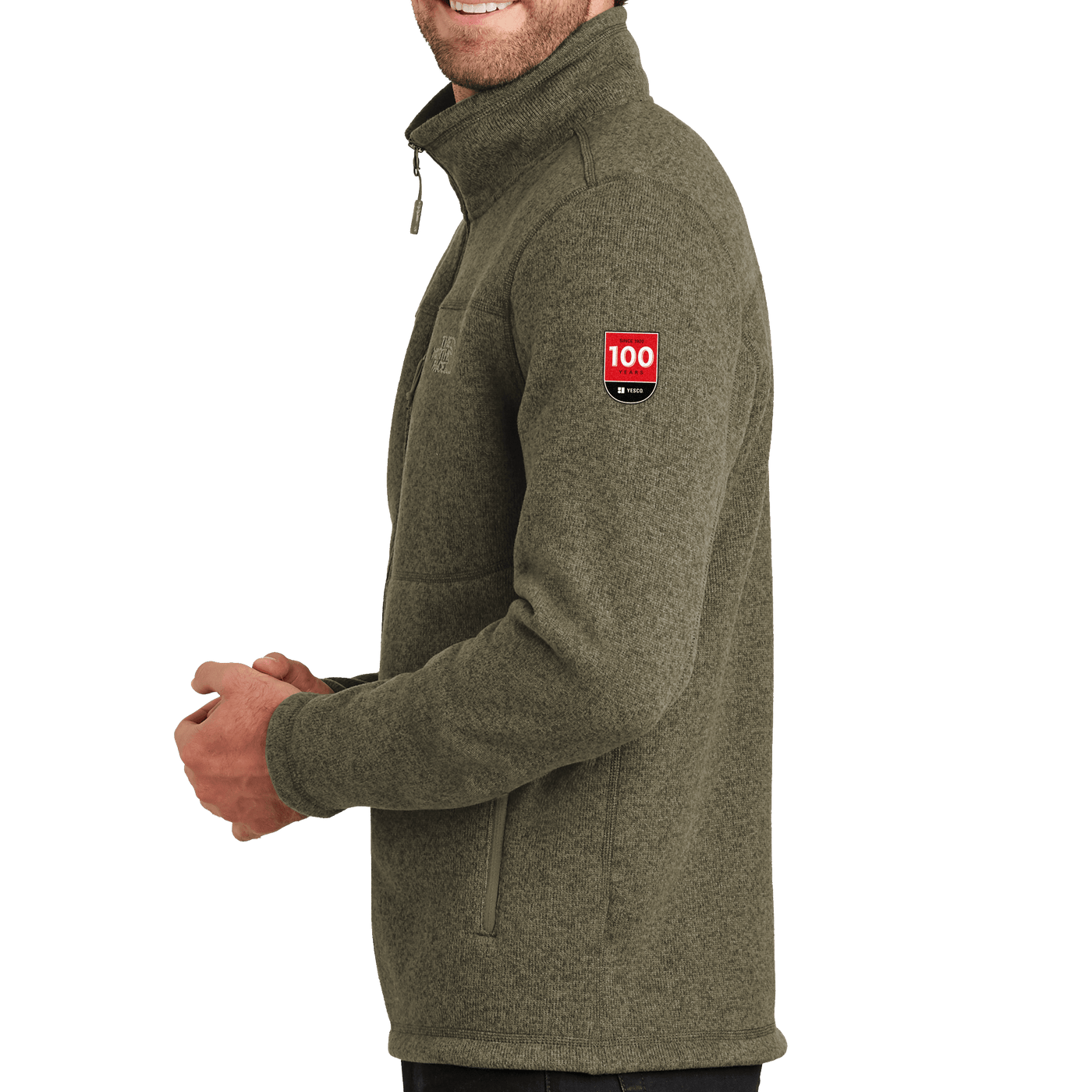 100 Years- The North Face Sweater Fleece Jacket