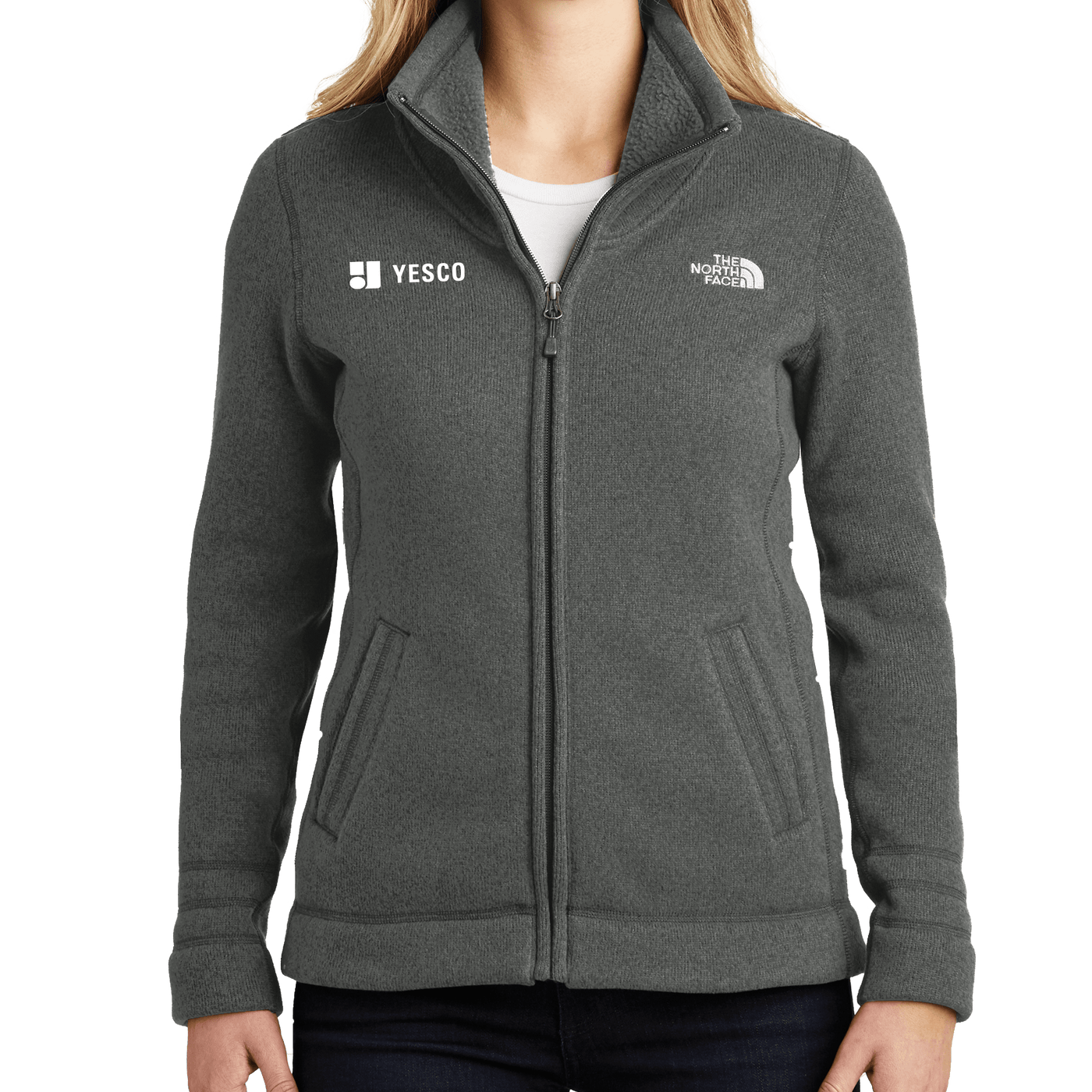 The North Face Ladies Sweater Fleece Jacket