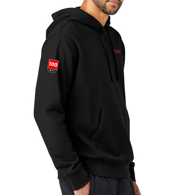 100 years - Nike Club Fleece Sleeve Swoosh Pullover Hoodie