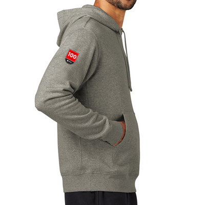 100 years - Nike Club Fleece Sleeve Swoosh Pullover Hoodie