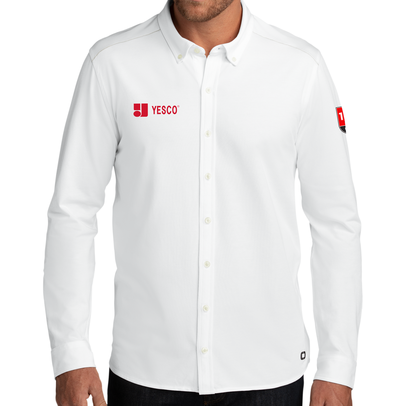 100 Years - OGIO ® Code Stretch Long Sleeve Button-Up