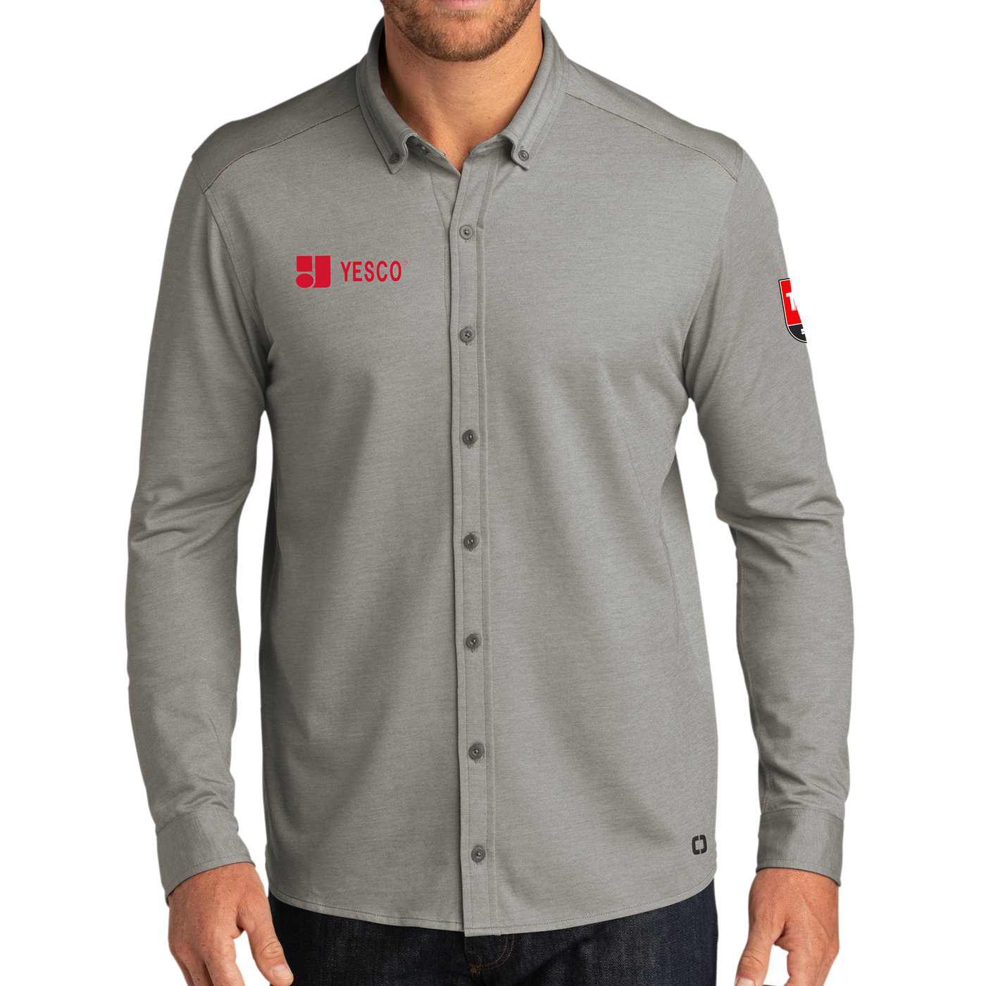 100 Years - OGIO ® Code Stretch Long Sleeve Button-Up