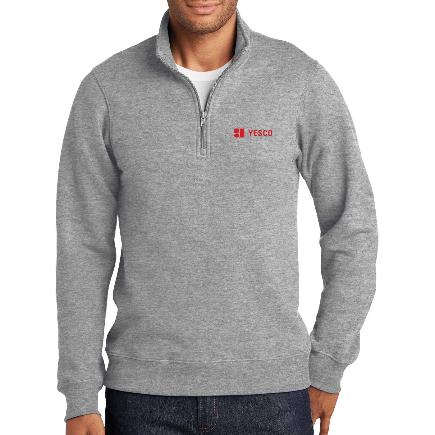 Port & Company Fan Favorite Fleece 1/4-Zip Pullover Sweatshirt