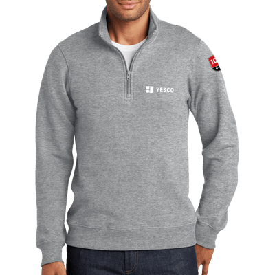 100 Years- Port & Company Fan Favorite Fleece 1/4-Zip Pullover Sweatshirt