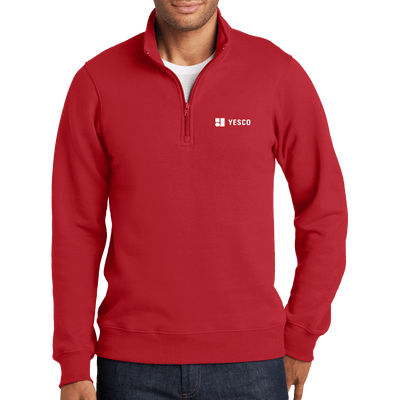 Port & Company Fan Favorite Fleece 1/4-Zip Pullover Sweatshirt