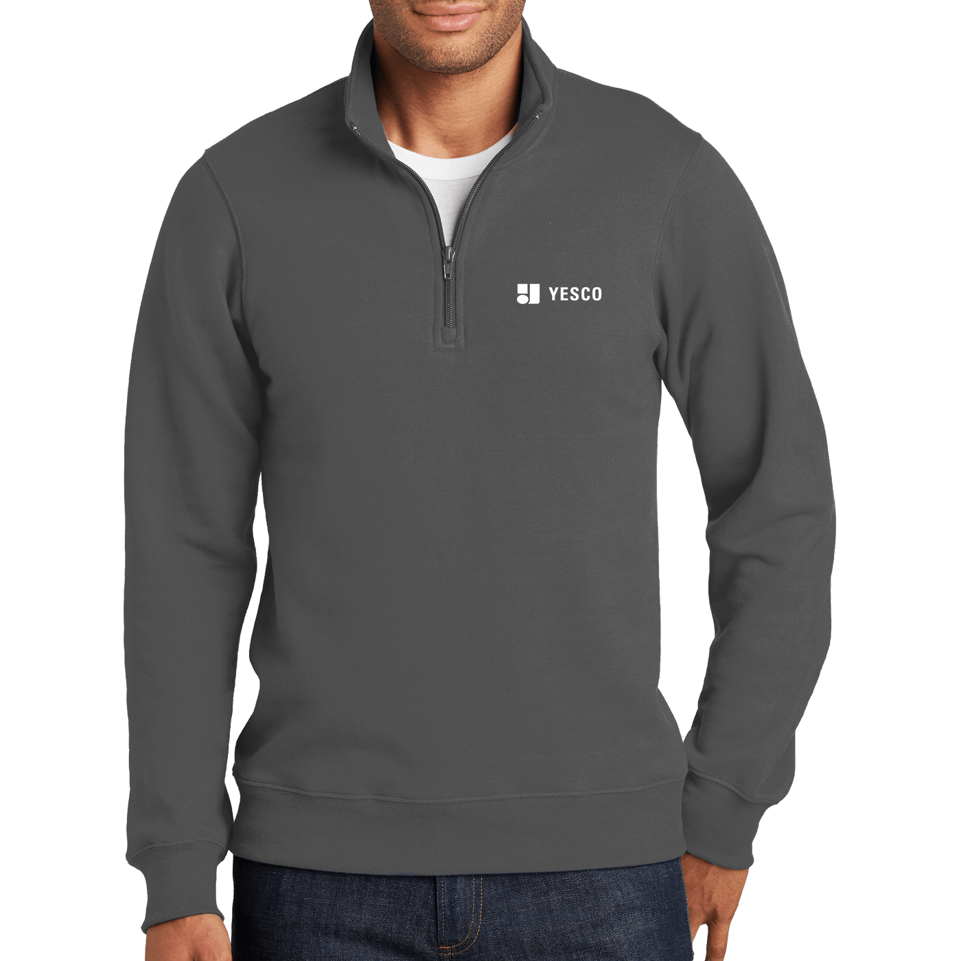 Port & Company Fan Favorite Fleece 1/4-Zip Pullover Sweatshirt