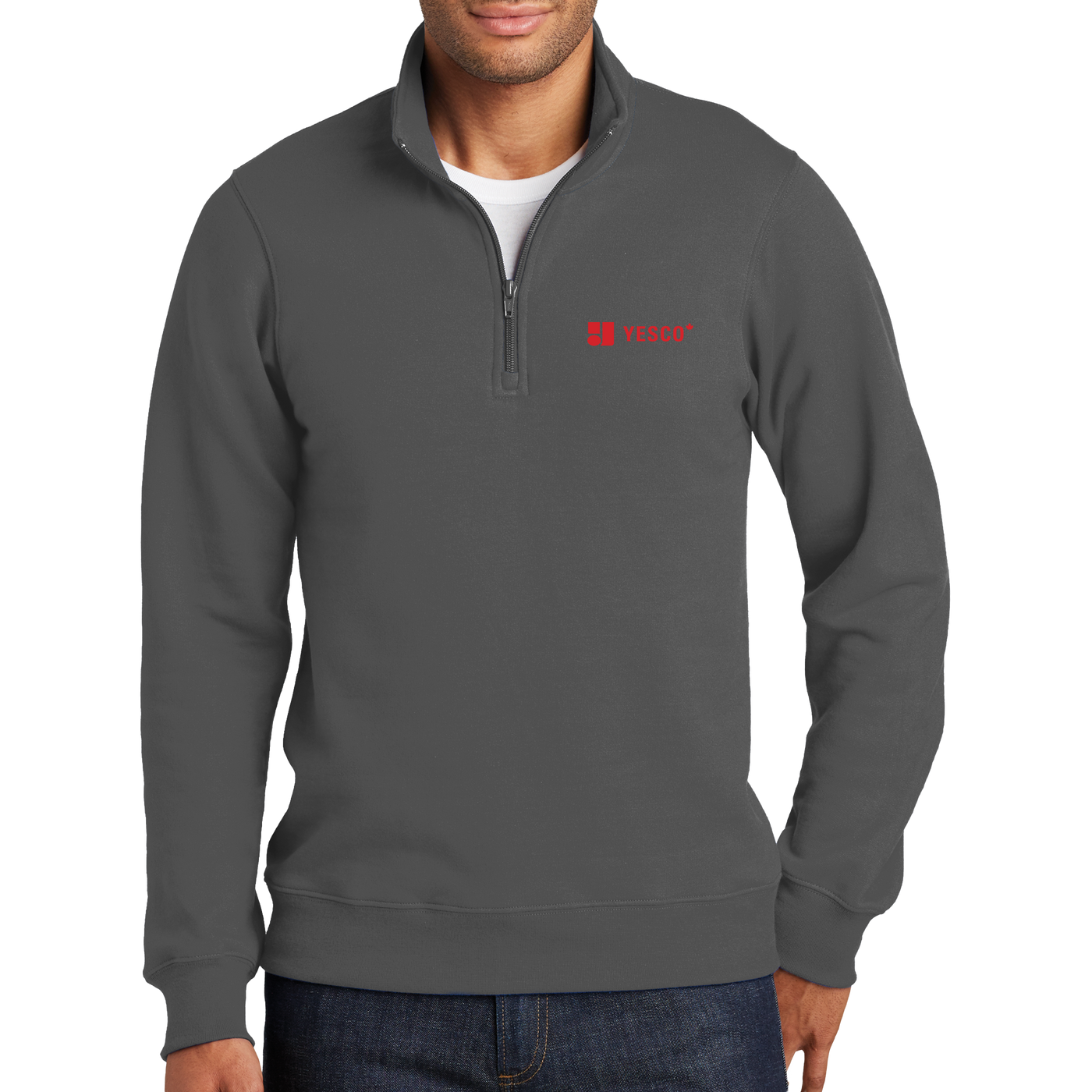 YESCO Canada - Port & Company Fan Favorite Fleece 1/4-Zip Pullover Sweatshirt