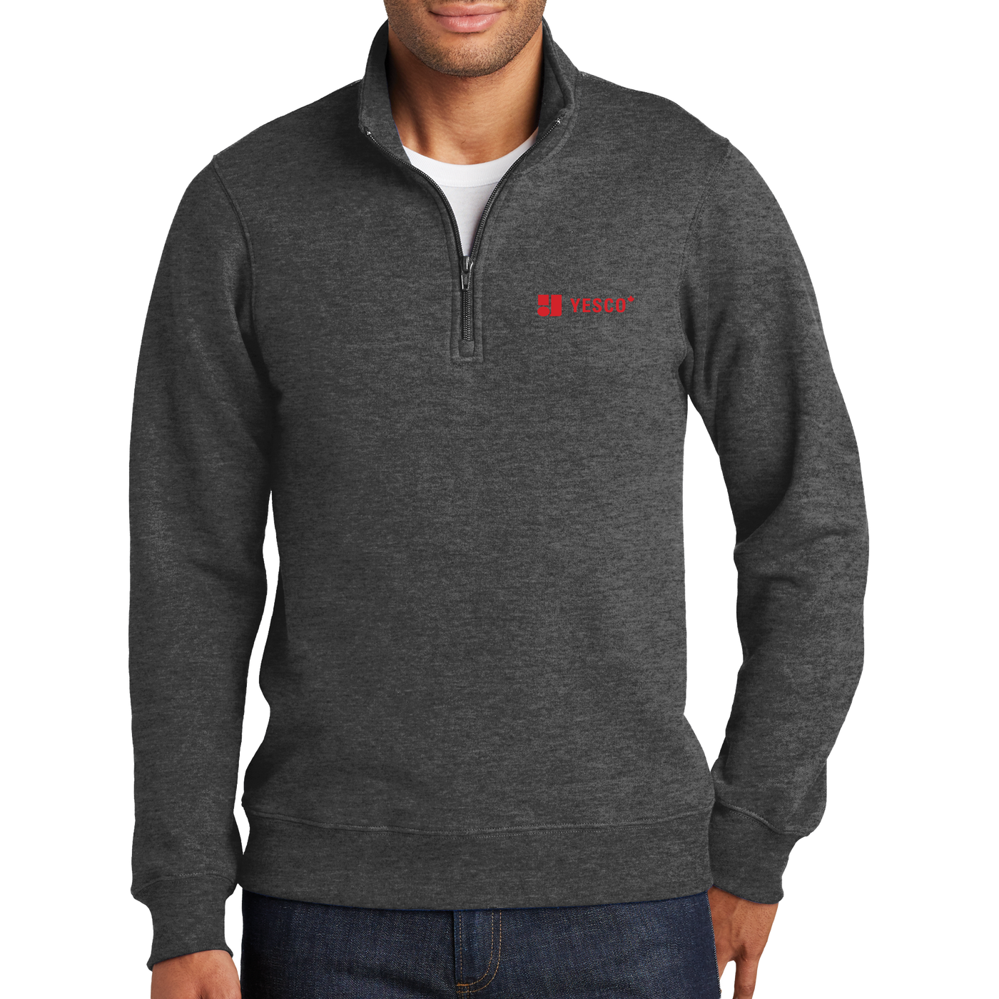 YESCO Canada - Port & Company Fan Favorite Fleece 1/4-Zip Pullover Sweatshirt