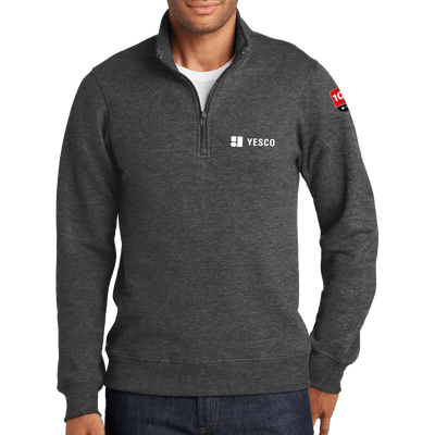 100 Years- Port & Company Fan Favorite Fleece 1/4-Zip Pullover Sweatshirt