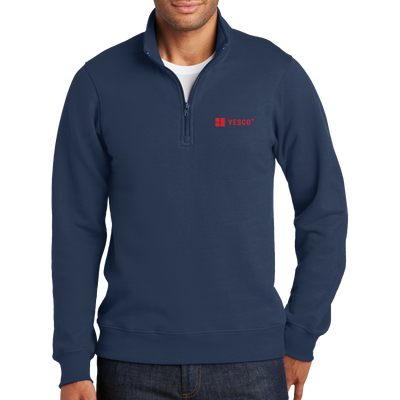 YESCO Canada - Port & Company Fan Favorite Fleece 1/4-Zip Pullover Sweatshirt