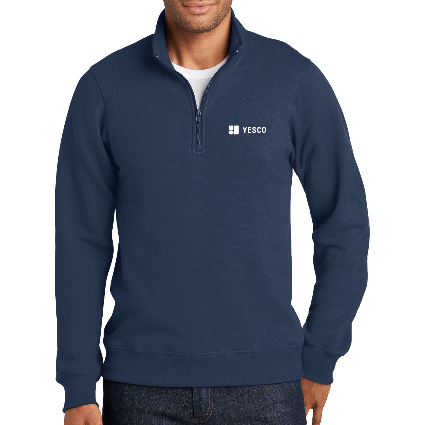 Port & Company Fan Favorite Fleece 1/4-Zip Pullover Sweatshirt