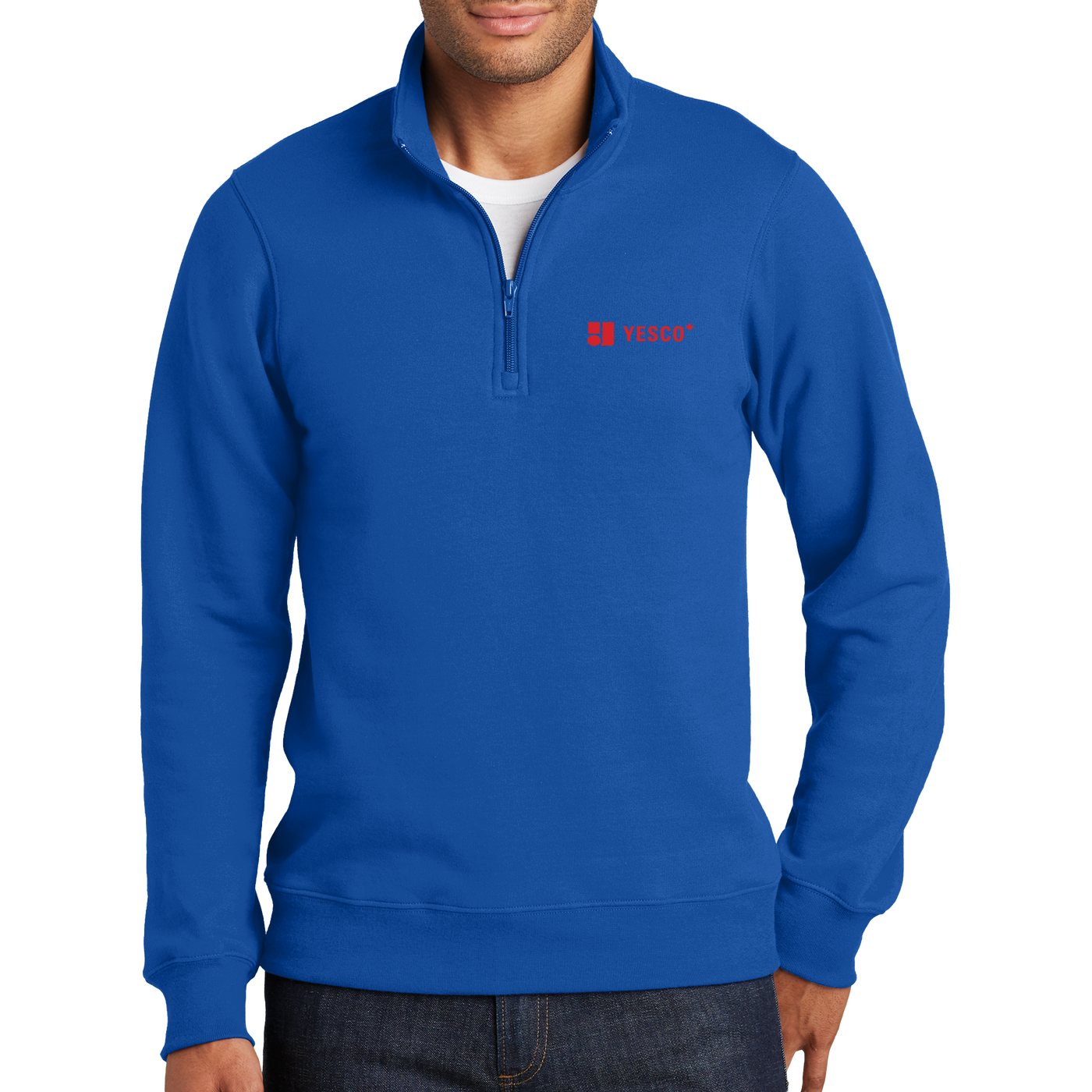 YESCO Canada - Port & Company Fan Favorite Fleece 1/4-Zip Pullover Sweatshirt