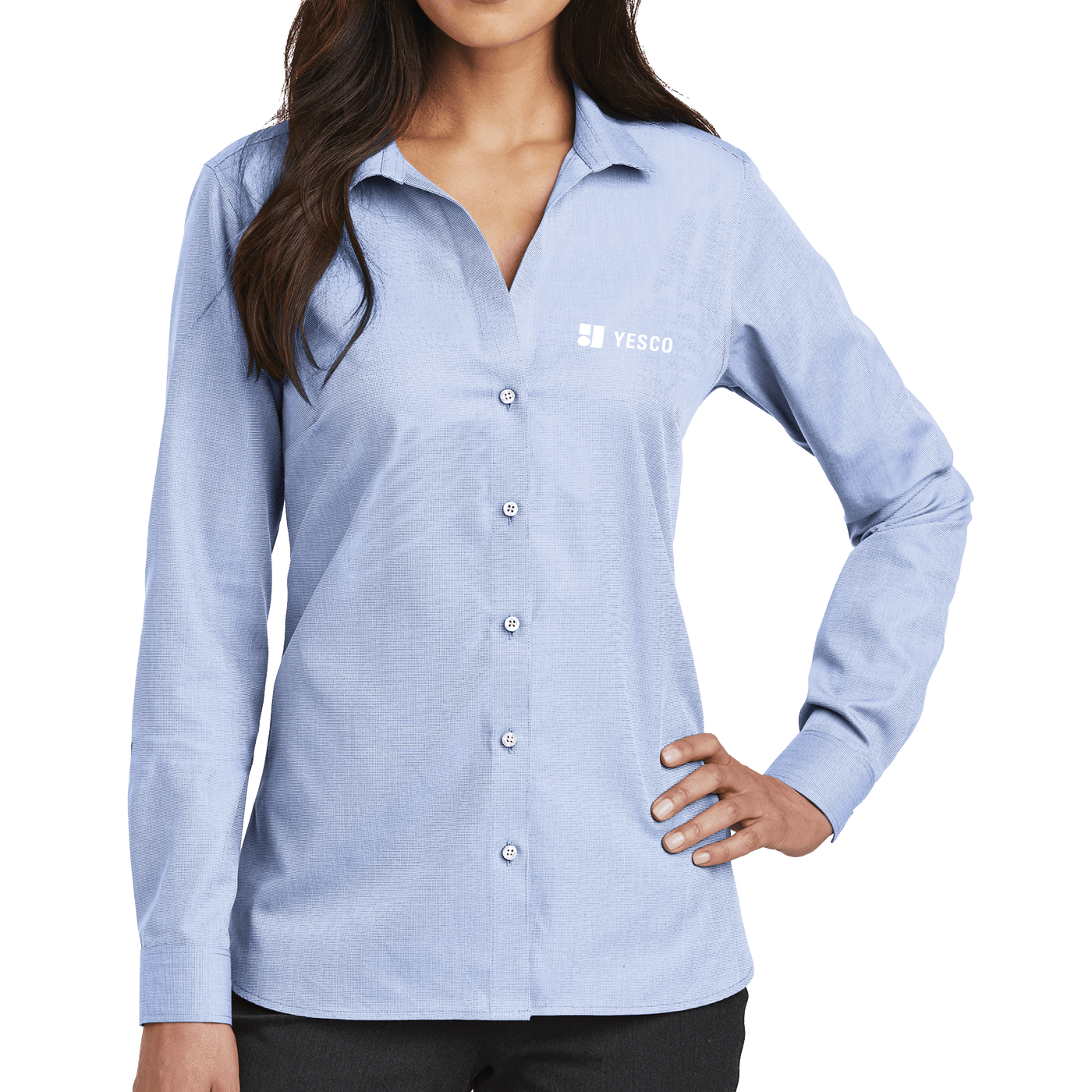 Red House Ladies Nailhead Non-Iron Shirt