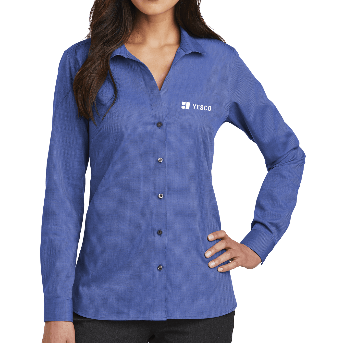 Red House Ladies Nailhead Non-Iron Shirt