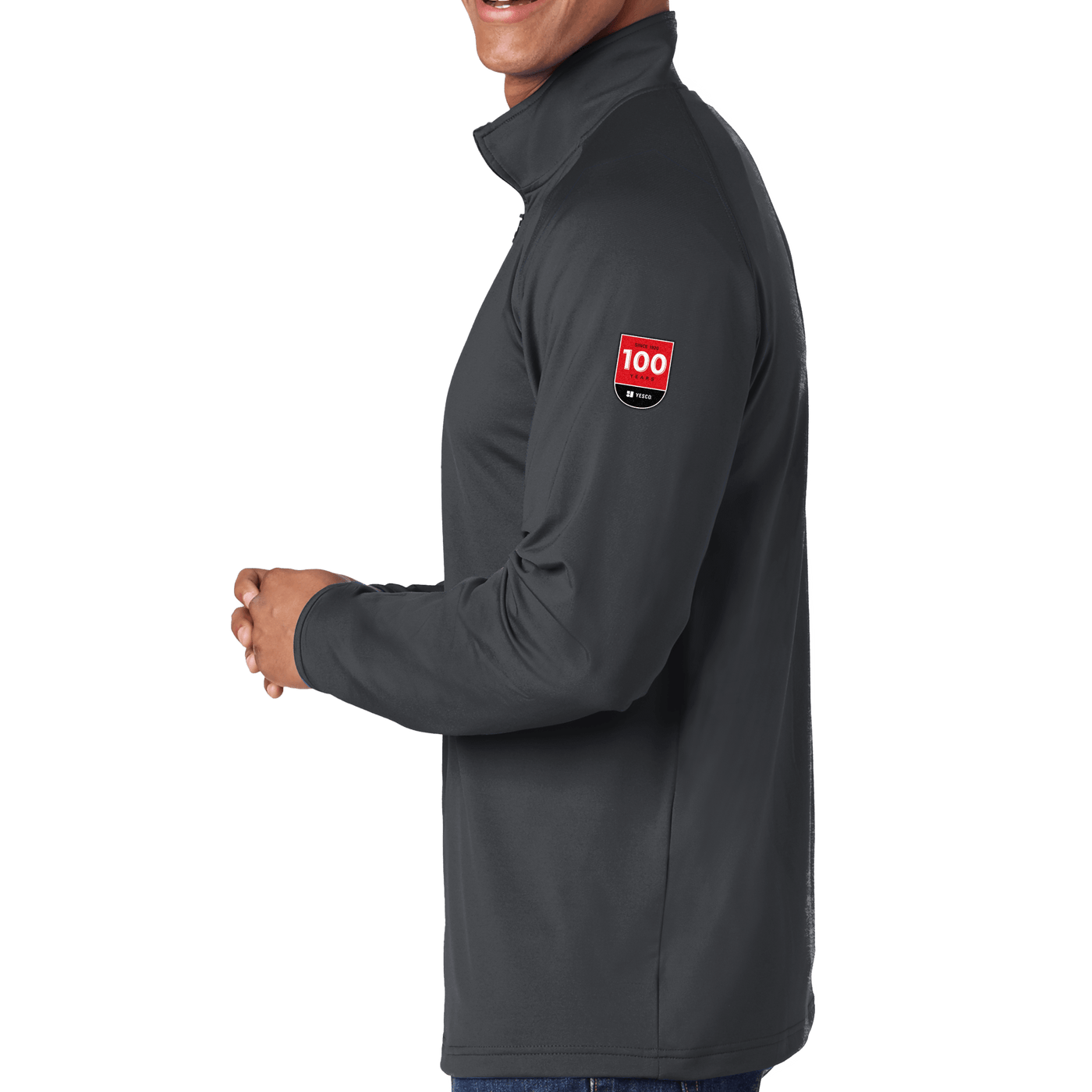 100 Years- Sport-Tek Sport-Wick Stretch 1/2-Zip Pullover