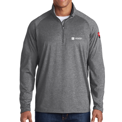 100 Years- Sport-Tek Sport-Wick Stretch 1/2-Zip Pullover