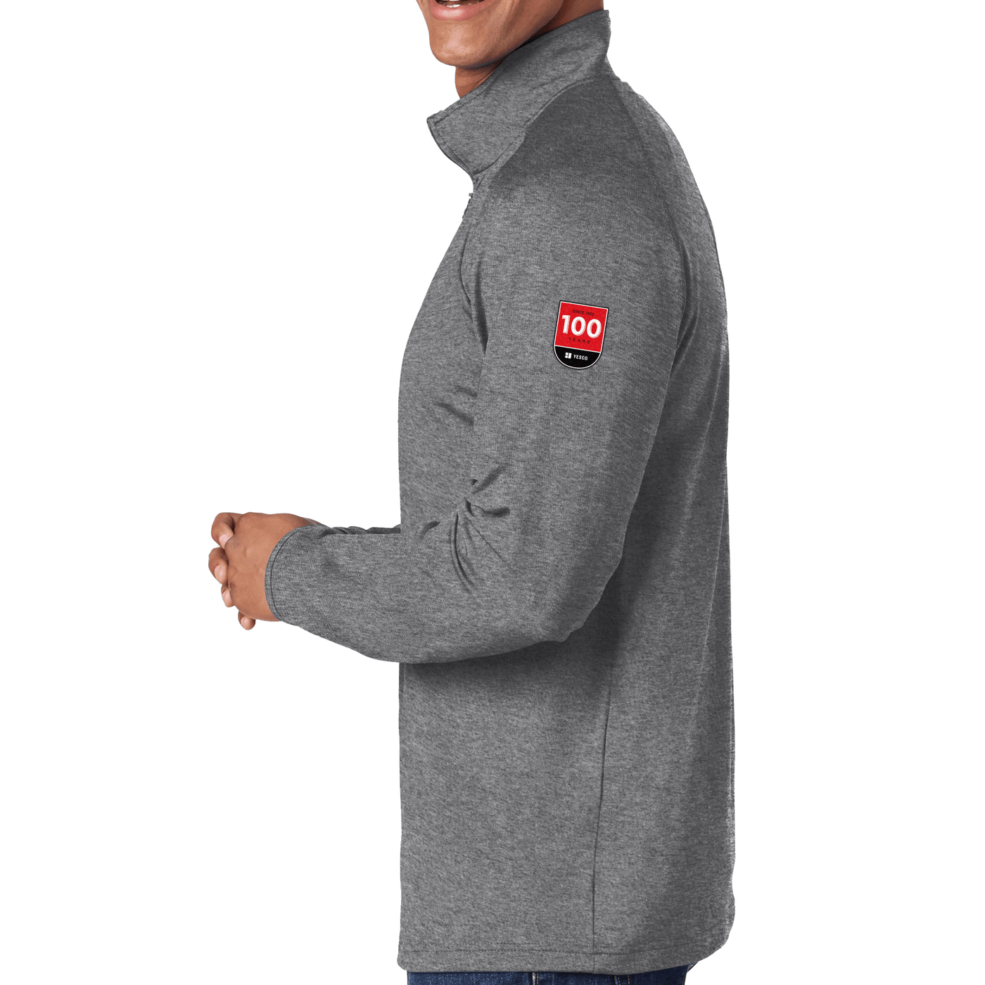 100 Years- Sport-Tek Sport-Wick Stretch 1/2-Zip Pullover