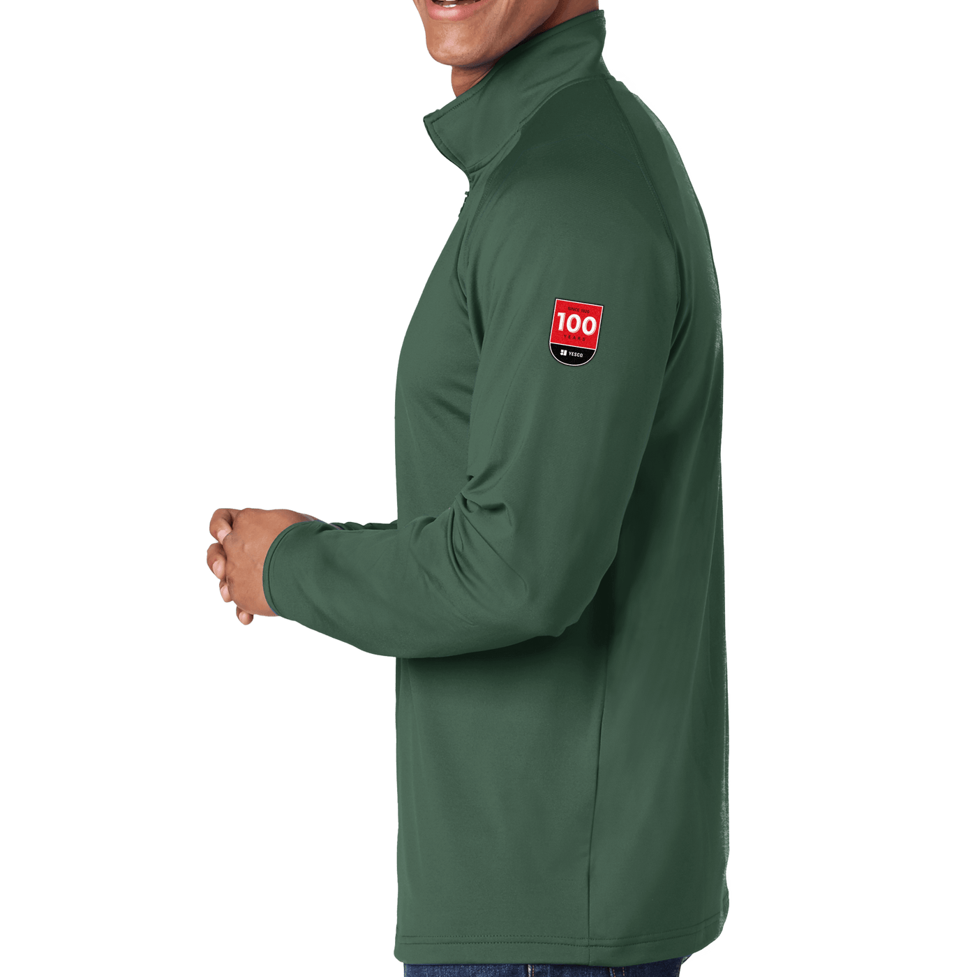 100 Years- Sport-Tek Sport-Wick Stretch 1/2-Zip Pullover