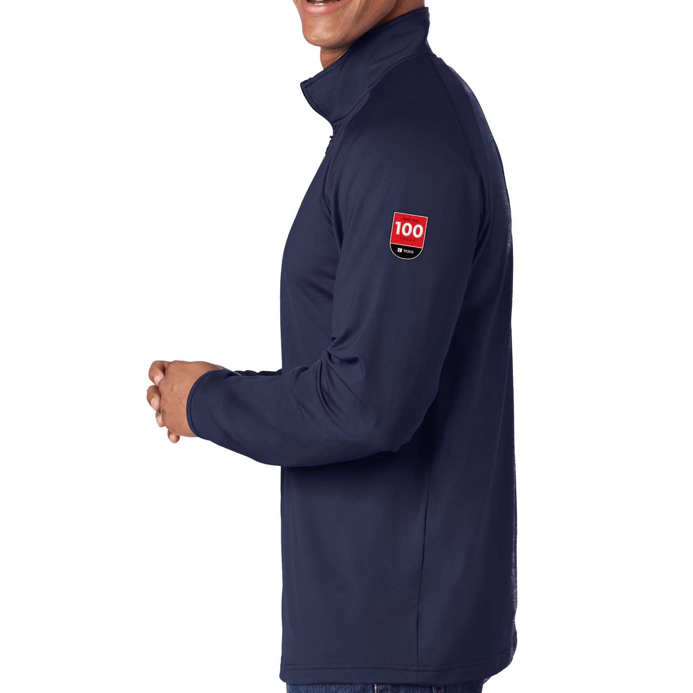 100 Years- Sport-Tek Sport-Wick Stretch 1/2-Zip Pullover