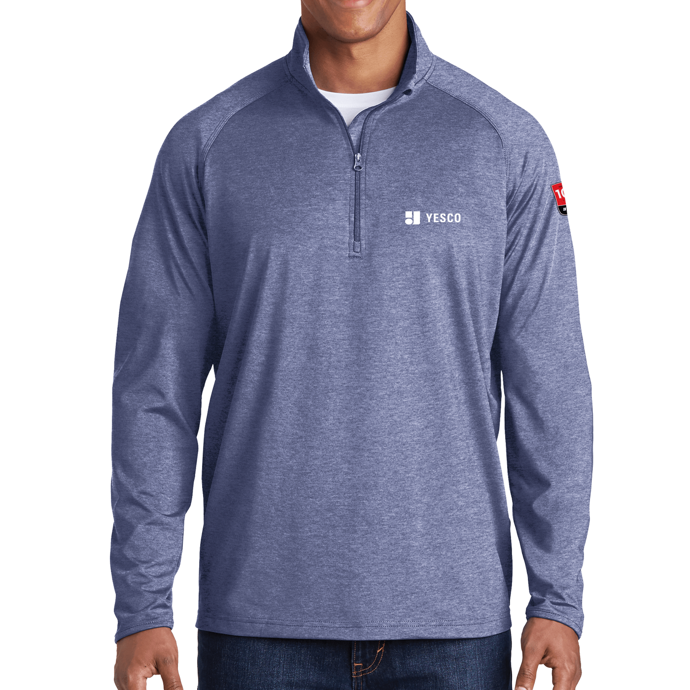 100 Years- Sport-Tek Sport-Wick Stretch 1/2-Zip Pullover