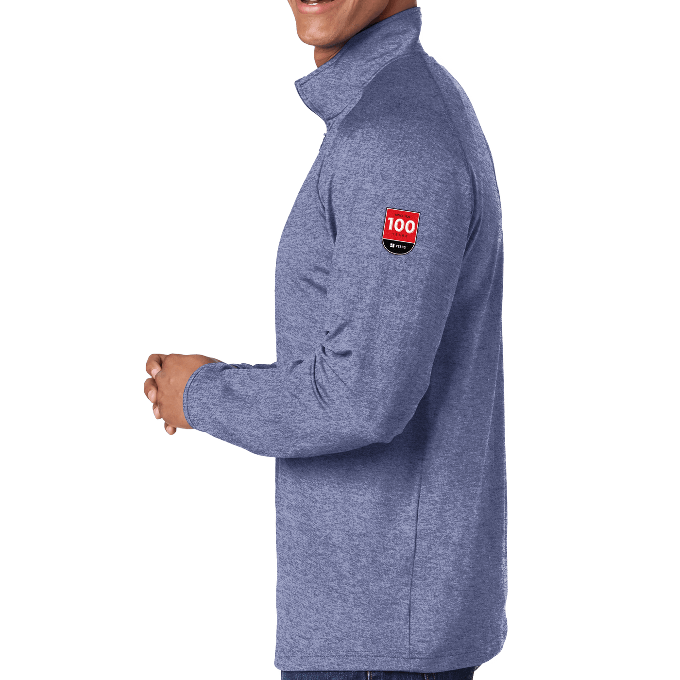 100 Years- Sport-Tek Sport-Wick Stretch 1/2-Zip Pullover