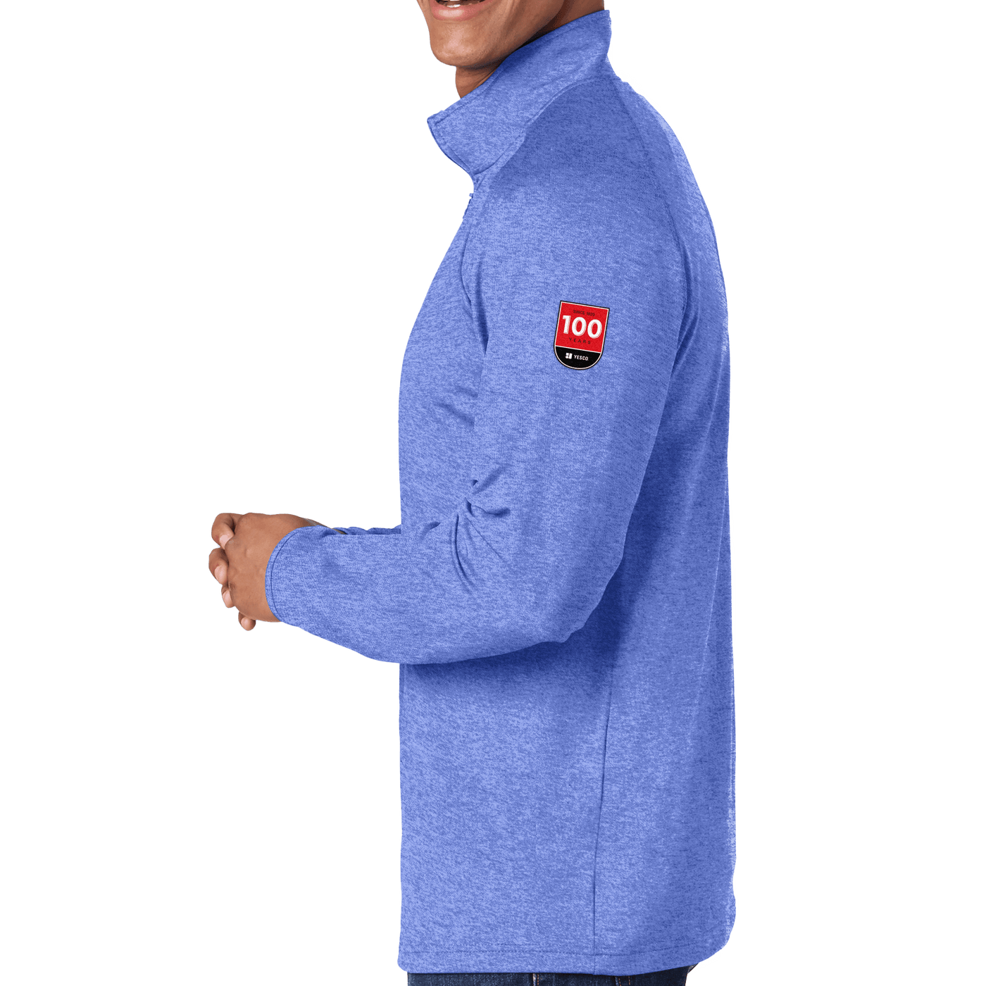 100 Years- Sport-Tek Sport-Wick Stretch 1/2-Zip Pullover