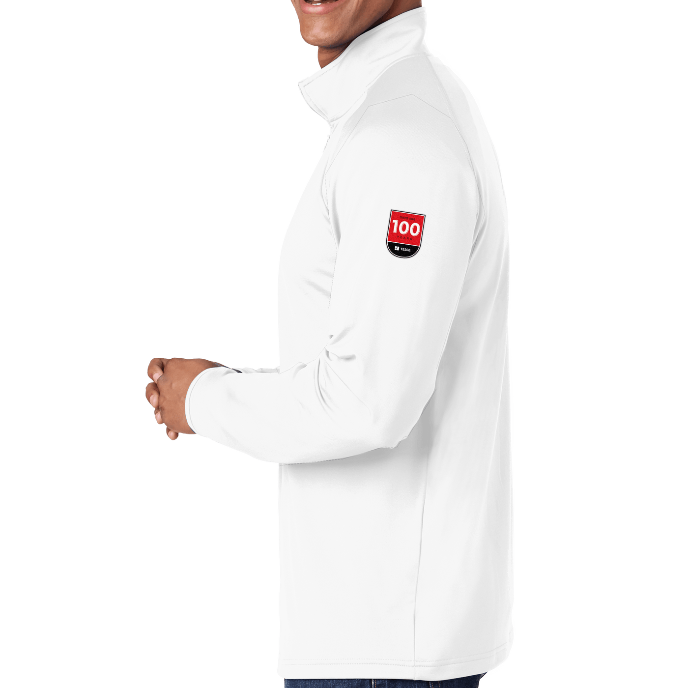 100 Years- Sport-Tek Sport-Wick Stretch 1/2-Zip Pullover