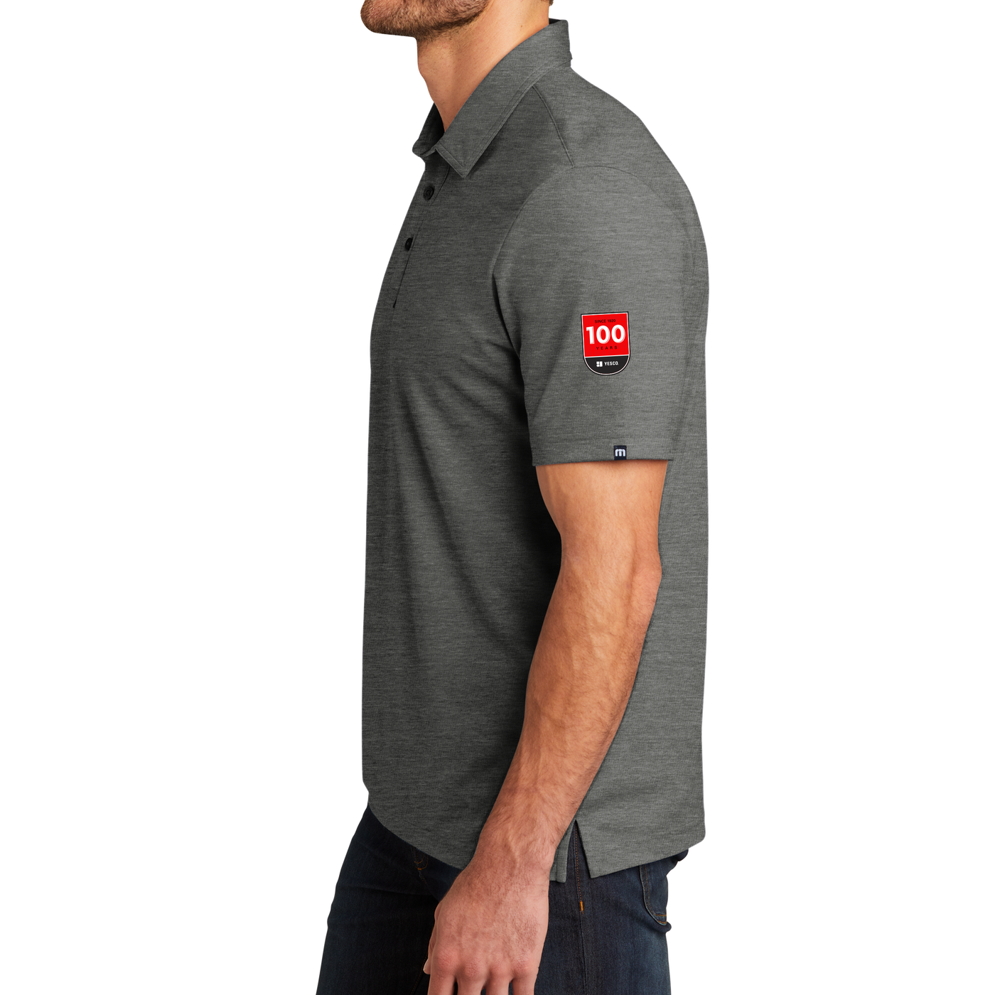 100 Years - TravisMathew Oceanside Heather Polo