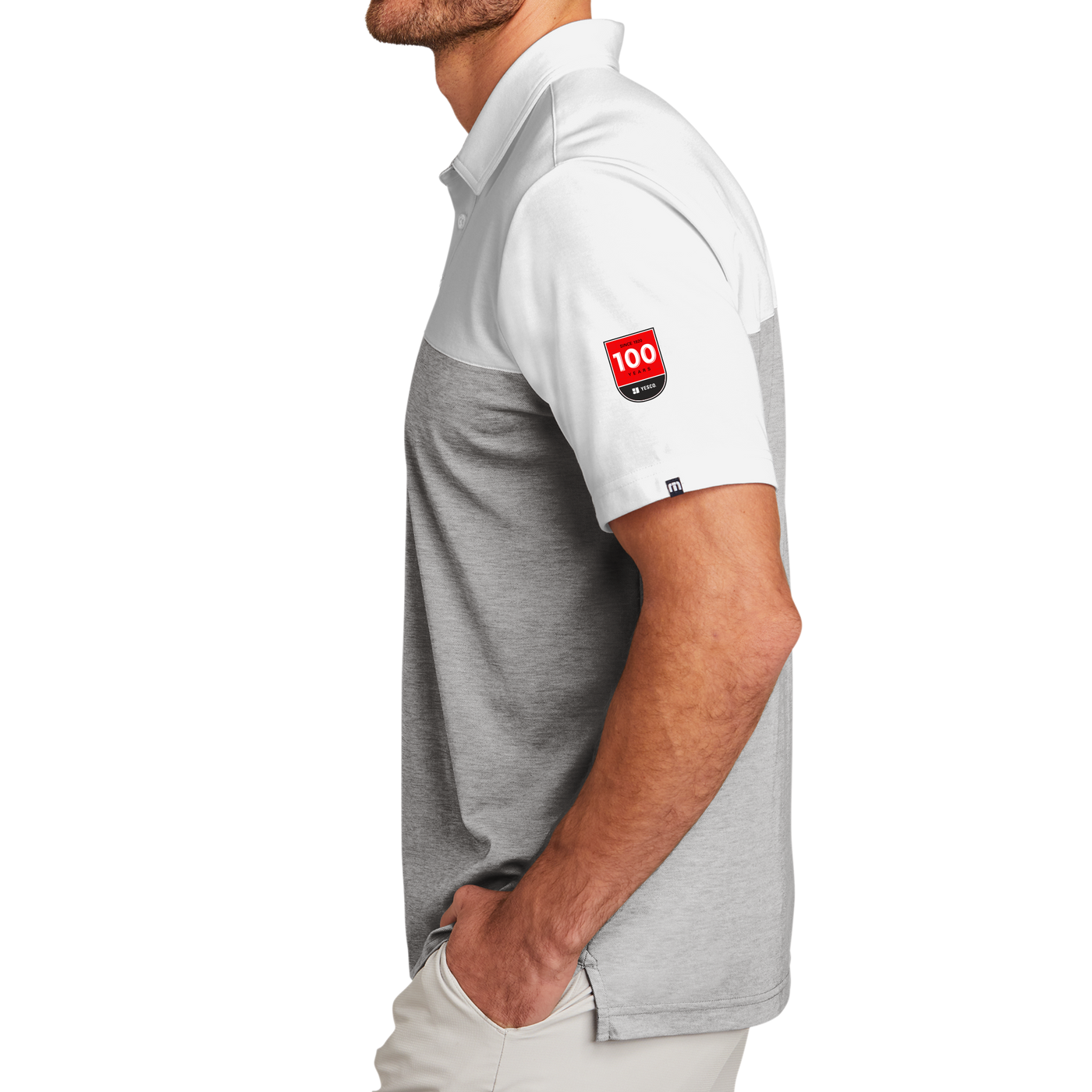 100 Years - TravisMathew Oceanside Blocked Polo