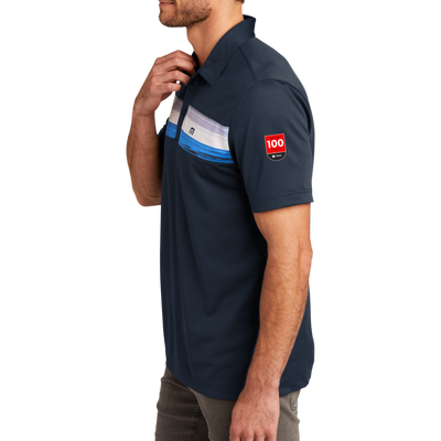 100 Years - TravisMathew Cabana Chest Stripe Polo