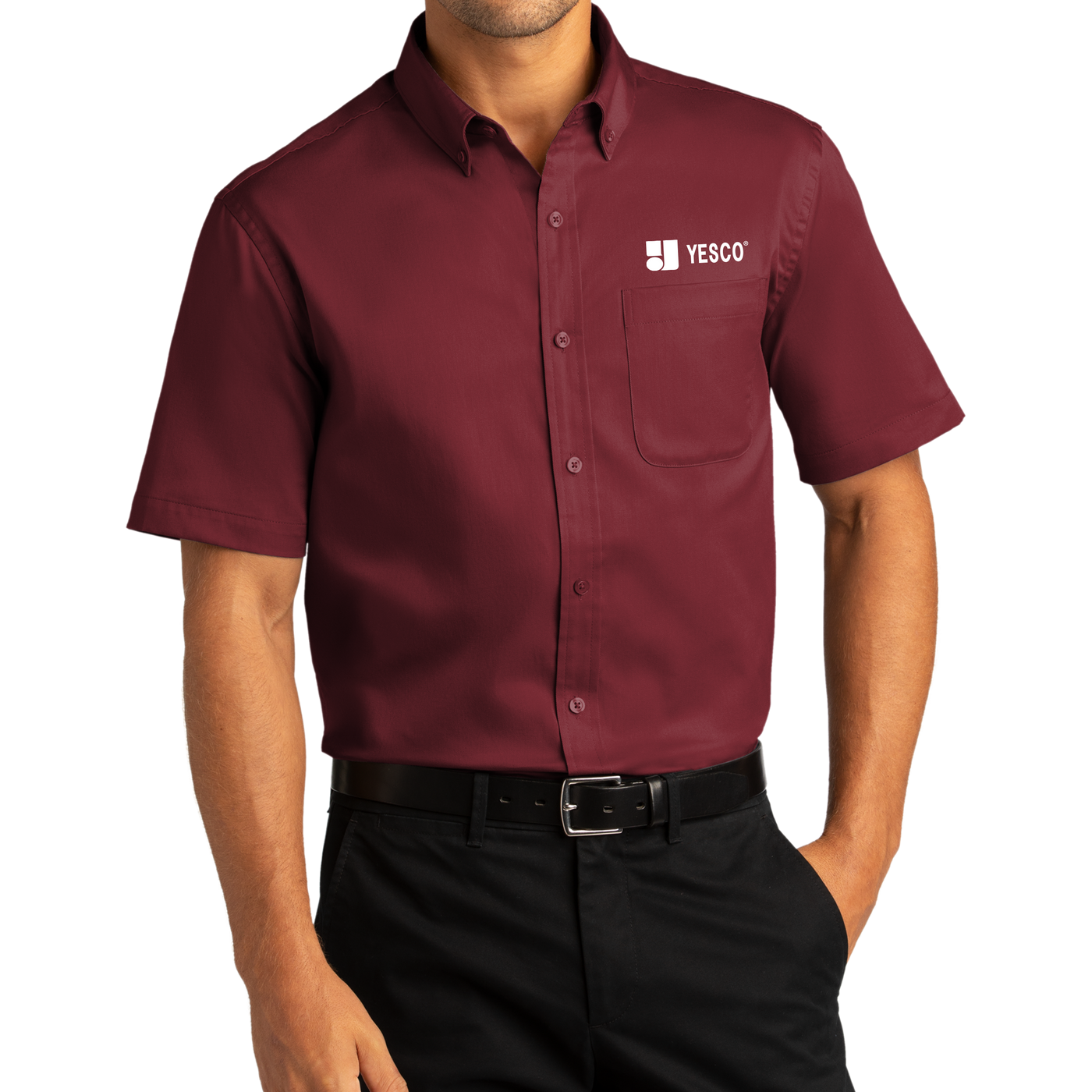 Port Authority® Short Sleeve SuperPro React™Twill Shirt