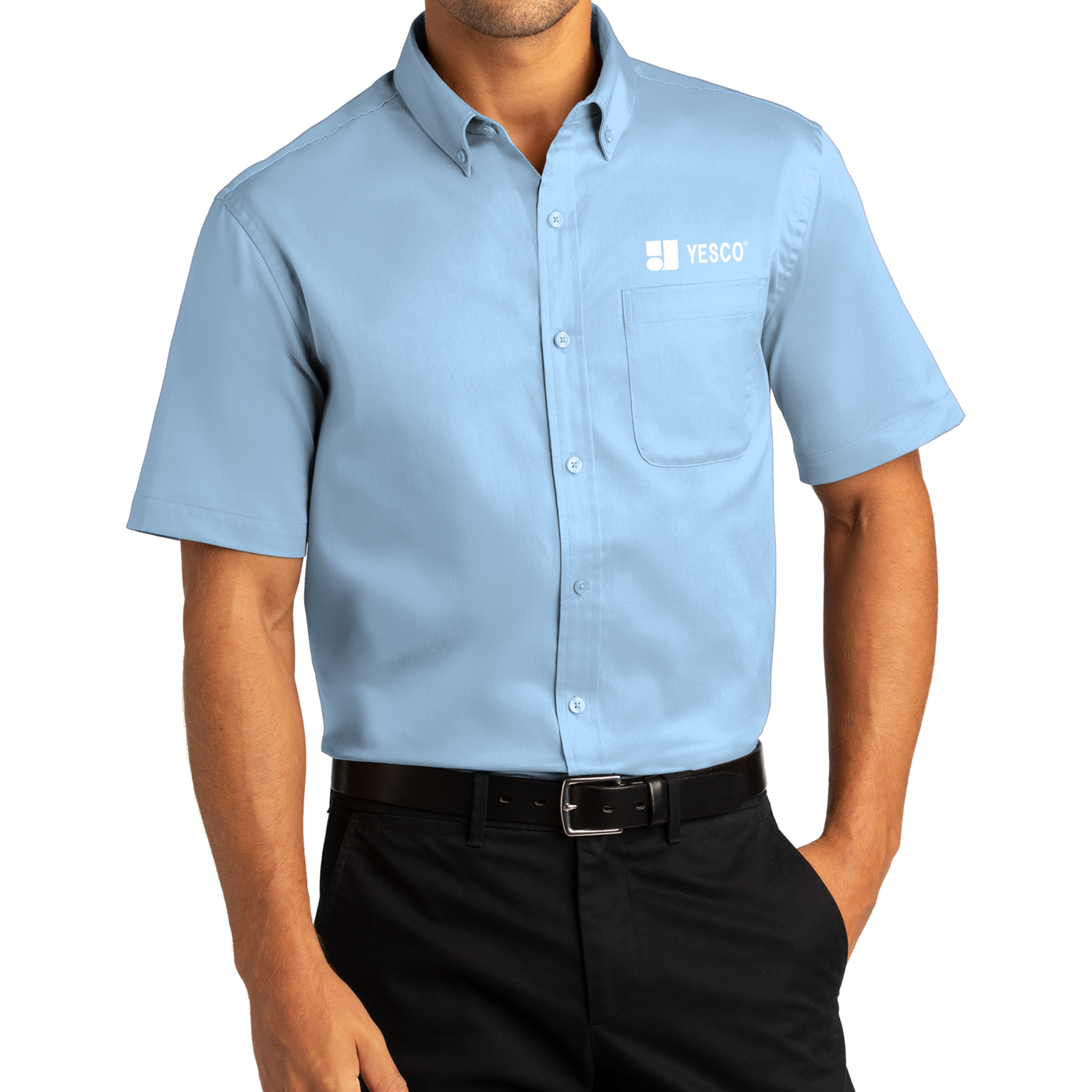 Port Authority® Short Sleeve SuperPro React™Twill Shirt