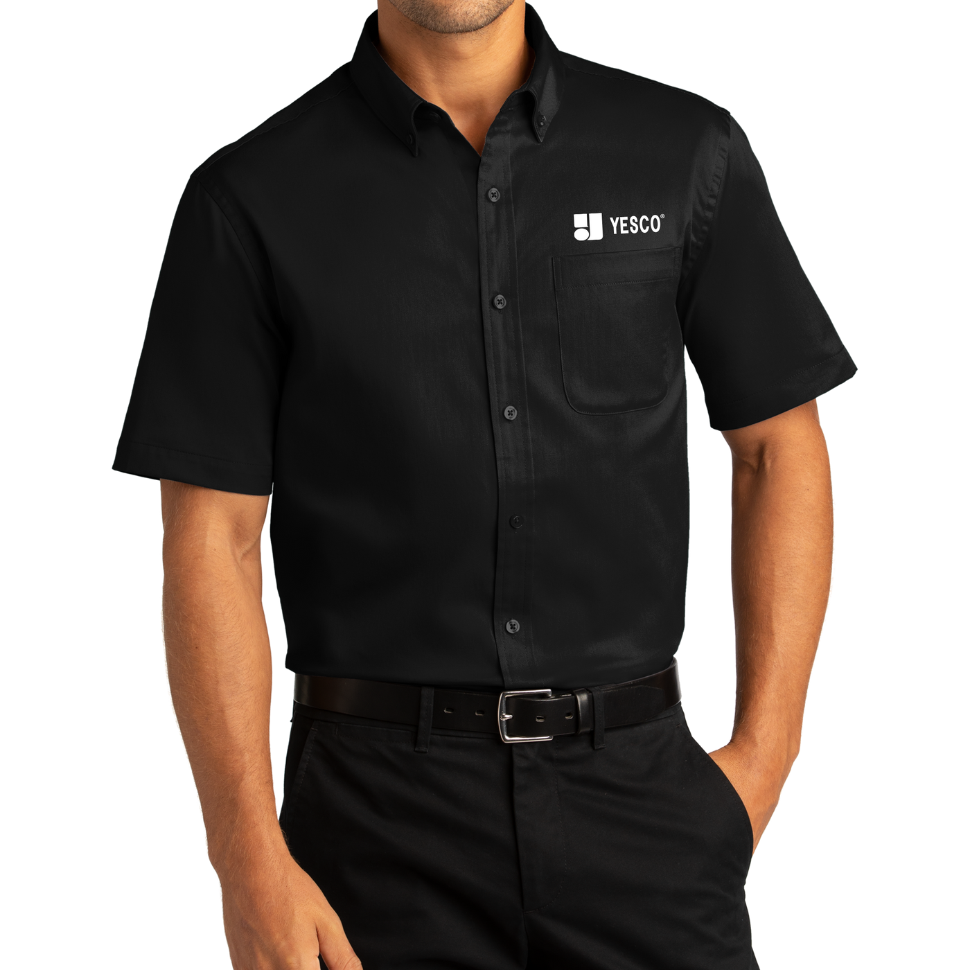 Port Authority® Short Sleeve SuperPro React™Twill Shirt