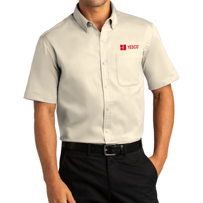 Port Authority® Short Sleeve SuperPro React™Twill Shirt